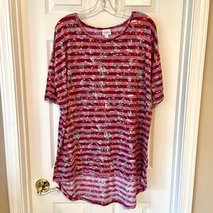 Pretty High Low LulaRoe Irma Top